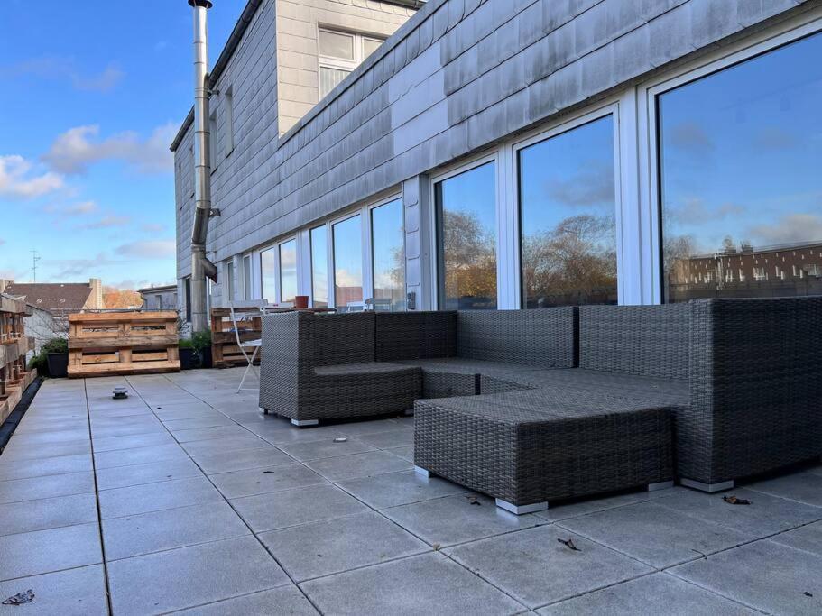 Zentrales Grosszuegiges Apartment Mit Dachterrasse! Bochum Exterior foto